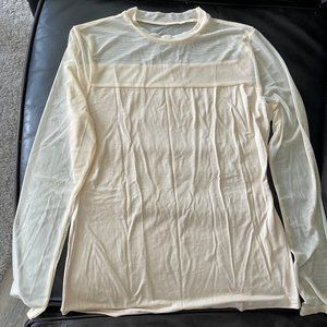 Beautiful Cream - Sheer Top